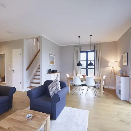 Reetland Am - Premium Reetdachvilla Mit 3 Schlafzimmern, Sauna Und Kamin F10 Dranske