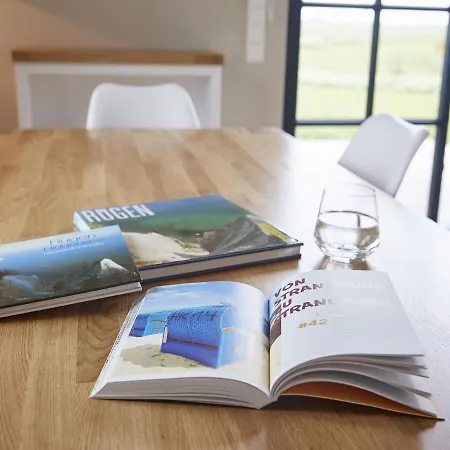 Reetland Am - Premium Reetdachvilla Mit 3 Schlafzimmern, Sauna Und Kamin F10 Dranske