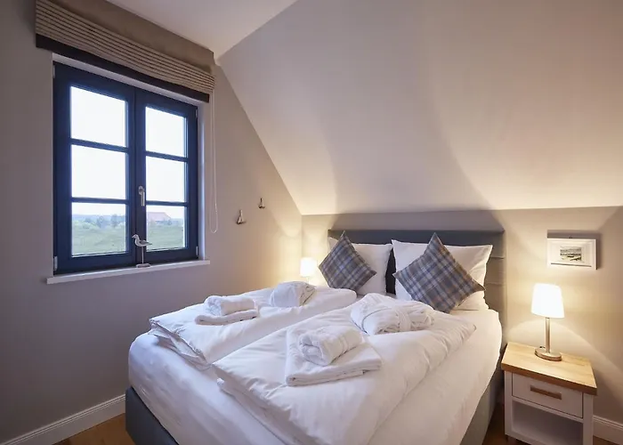 Hébergement de vacances Reetland Am - Premium Reetdachvilla Mit 3 Schlafzimmern, Sauna Und Kamin F10