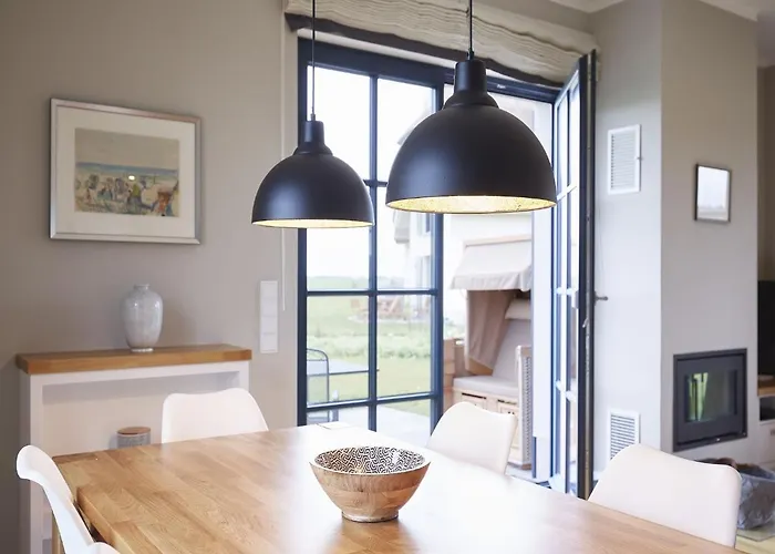 Feriehus Reetland Am - Premium Reetdachvilla Mit 3 Schlafzimmern, Sauna Und Kamin F10