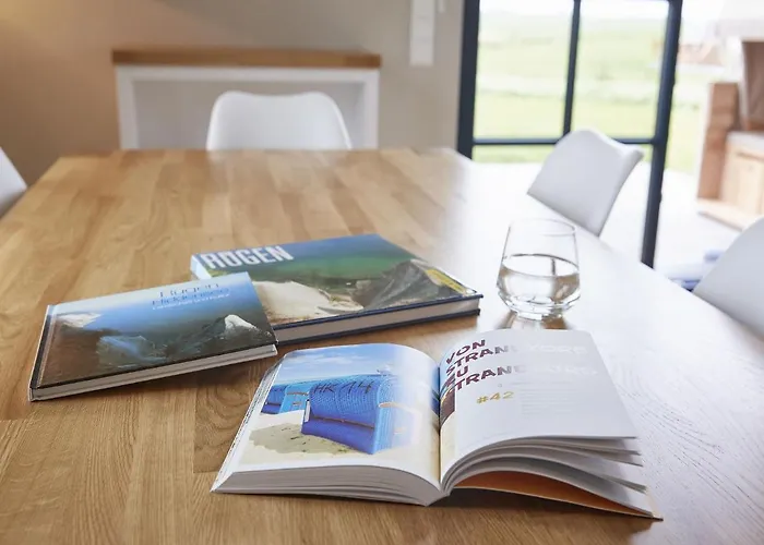 Reetland Am - Premium Reetdachvilla Mit 3 Schlafzimmern, Sauna Und Kamin F10 Dranske