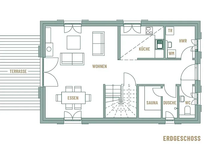 Feriehus Reetland Am - Premium Reetdachvilla Mit 3 Schlafzimmern, Sauna Und Kamin F10 *